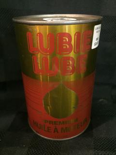 Lubie Lube 1L Oil Container.