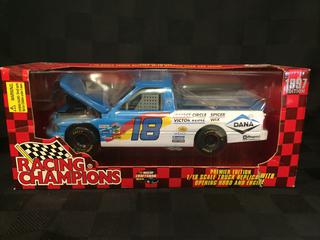 Racing Champions 1997 Dodge Pickup Die Cast Model, 1:18 Scale.