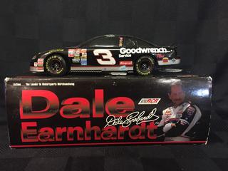 Action Collectibles 1999 Monte Carlo Dale Earnhardt Stock Car Die Cast Model, 1:24 Scale.