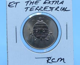 ET The Extraterrestrial  Coin.