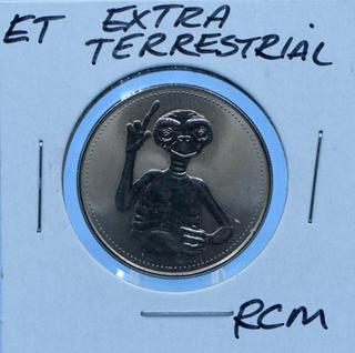 ET The Extraterrestrial  Coin.