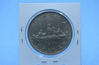 1952 Canada King George VI Silver Dollar.