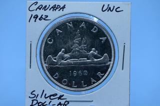 1962 Canada Silver Dollar.