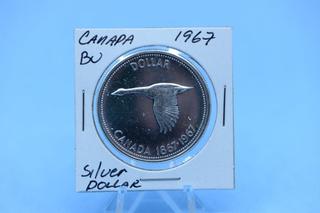 1967 Canada Silver Dollar.