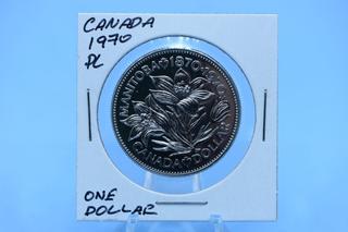1970 Canada Proof Like Dollar.