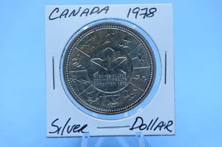 1978 Canada Silver Dollar.