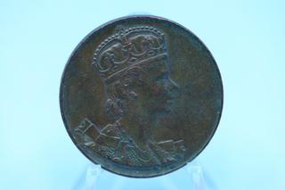 Elizabeth II Regina Coronata MCMLIII Coin.