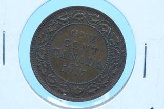 1917 Canada One Cent Coin.