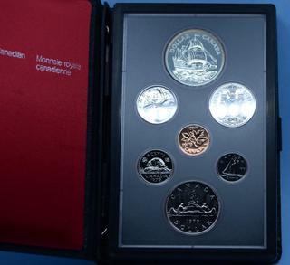 1979 Canada Double Dollar Proof Set c/w Silver Dollar.
