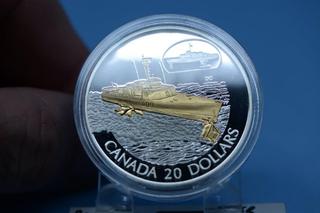 Canada 1 Oz Silver Ship Coin.