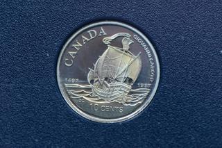 1497 - 1997 Canada Silver Ship Coin.
