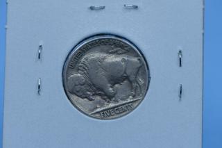 1937P USA Buffalo Nickel.
