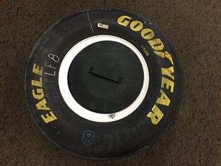 Good Year Tire Race Cooler, Made From Nascar Race-Used Tire, Includes Certificate of Authenticity.