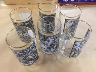 (6) Glass Set.
