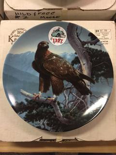 The Golden Eagle Collector Plate.