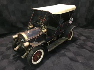 Metal Buick Sculpture.