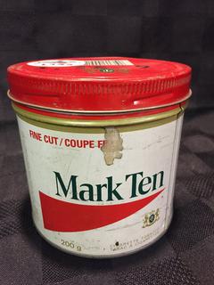 Mark Ten 200g Tobacco Tin.