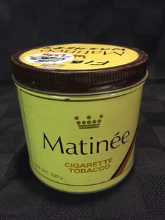 Matinee 200g Tobacco Tin.