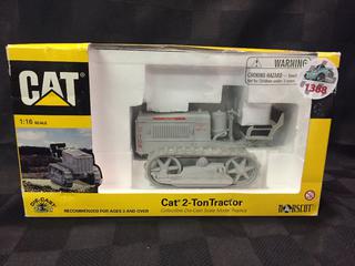 CAT 2 Ton Tractor Die Cast Model, 1:16 Scale.