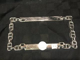 Metal License Plate Cover.