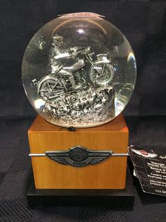 Harley Davidson Water Globe.