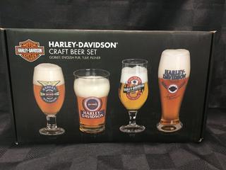 Harley Davidson Craft Beer Set.