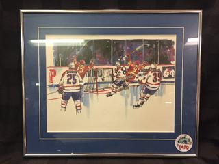 Hockey Painting.
