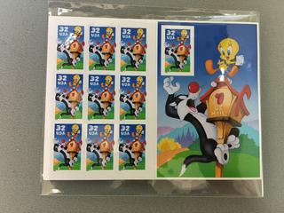 1997 USPS Looney Toons Stamp Booklet.