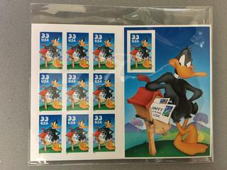 1999 USPS Looney Toons Stamp Booklet.