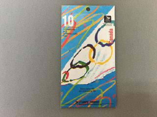 1992 Canada Post Olympic Games Stamp Booklet.