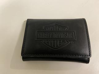 Harley Davidson Cowhide Leather Wallet.