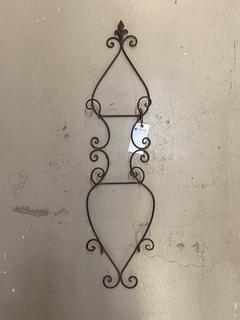 3-Plate Metal Display Rack, 40"L.