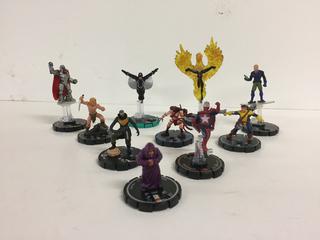 Assorted Heroclix Figures.
