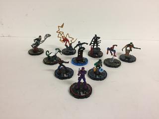 Assorted Heroclix Figures.
