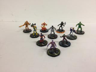 Assorted Heroclix Figures.