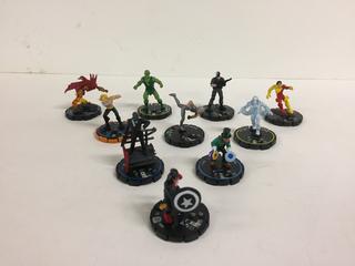 Assorted Heroclix Figures.