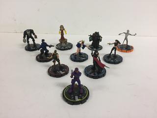 Assorted Heroclix Figures.