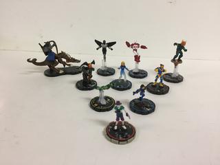 Assorted Heroclix Figures.