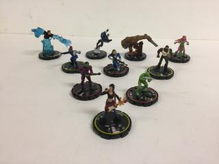 Assorted Heroclix Figures.