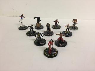Assorted Heroclix Figures.