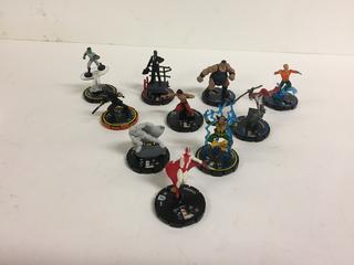 Assorted Heroclix Figures.