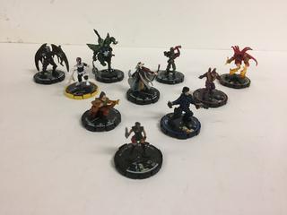 Assorted Heroclix Figures.