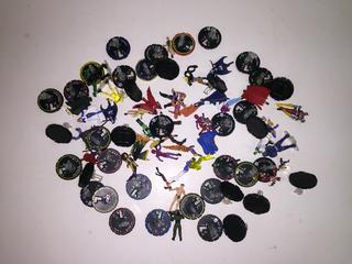 Assorted Heroclix Figures.