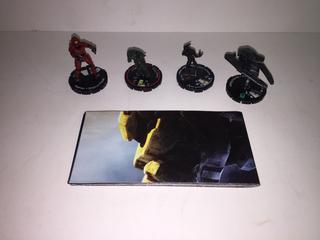 Assorted Heroclix Figures.