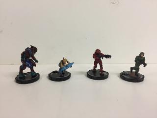 Assorted Heroclix Figures.