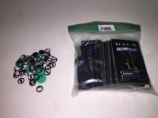 Assorted Heroclix Figures.