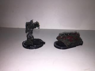 Assorted Heroclix Figures.