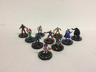 Assorted Heroclix Figures.