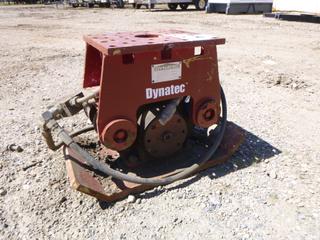 2013 Dynatec HCD-450F Hydraulic Plate Compactor To Fit Excavator. SN 411928539