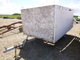 10'6" X 5'8" Custom Utility Trailer C/w Ball Hitch And Spring Susp *Note: Off Road Use Only*